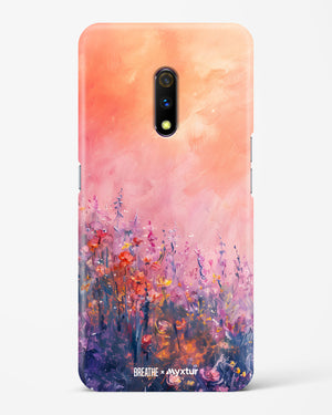 Brushed Flowers [BREATHE] Hard Case Phone Cover (Realme)