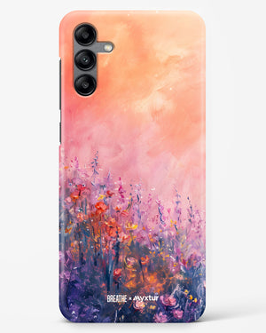 Brushed Flowers [BREATHE] Hard Case Phone Cover (Samsung)