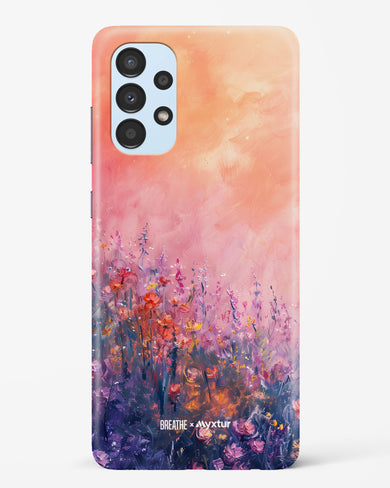 Brushed Flowers [BREATHE] Hard Case Phone Cover (Samsung)