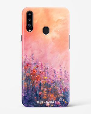 Brushed Flowers [BREATHE] Hard Case Phone Cover (Samsung)