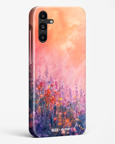 Brushed Flowers [BREATHE] Hard Case Phone Cover (Samsung)