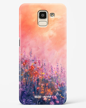 Brushed Flowers [BREATHE] Hard Case Phone Cover (Samsung)