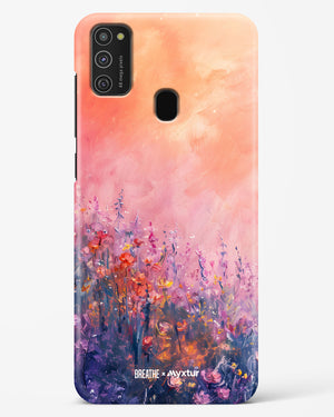 Brushed Flowers [BREATHE] Hard Case Phone Cover (Samsung)