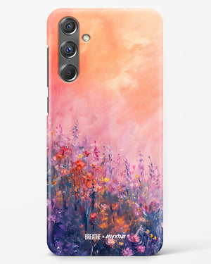 Brushed Flowers [BREATHE] Hard Case Phone Cover (Samsung)