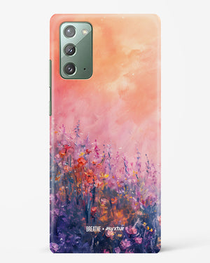 Brushed Flowers [BREATHE] Hard Case Phone Cover (Samsung)