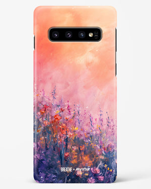 Brushed Flowers [BREATHE] Hard Case Phone Cover (Samsung)