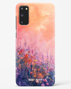 Brushed Flowers [BREATHE] Hard Case Phone Cover (Samsung)