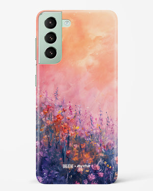 Brushed Flowers [BREATHE] Hard Case Phone Cover (Samsung)