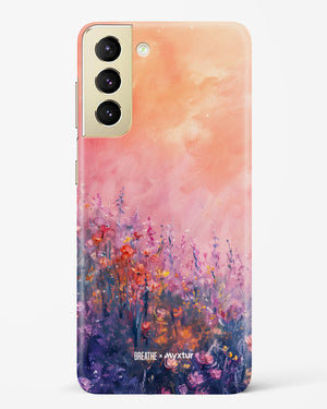 Brushed Flowers [BREATHE] Hard Case Phone Cover (Samsung)