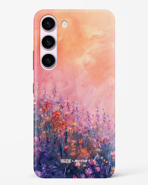 Brushed Flowers [BREATHE] Hard Case Phone Cover (Samsung)