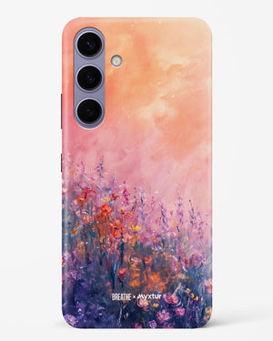 Brushed Flowers [BREATHE] Hard Case Phone Cover (Samsung)