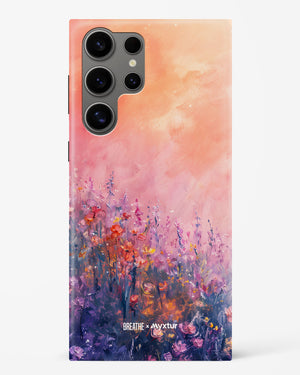 Brushed Flowers [BREATHE] Hard Case Phone Cover (Samsung)