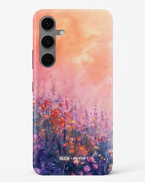 Brushed Flowers [BREATHE] Hard Case Phone Cover (Samsung)