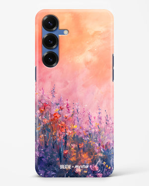 Brushed Flowers [BREATHE] Hard Case Phone Cover (Samsung)