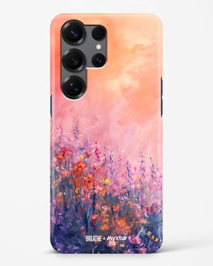 Brushed Flowers [BREATHE] Hard Case Phone Cover (Samsung)