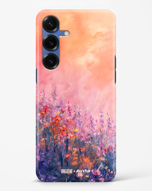 Brushed Flowers [BREATHE] Hard Case Phone Cover (Samsung)