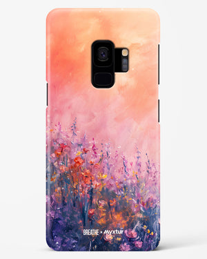 Brushed Flowers [BREATHE] Hard Case Phone Cover (Samsung)