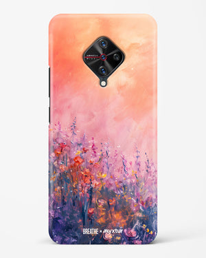 Brushed Flowers [BREATHE] Hard Case Phone Cover (Vivo)