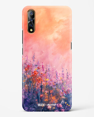 Brushed Flowers [BREATHE] Hard Case Phone Cover (Vivo)