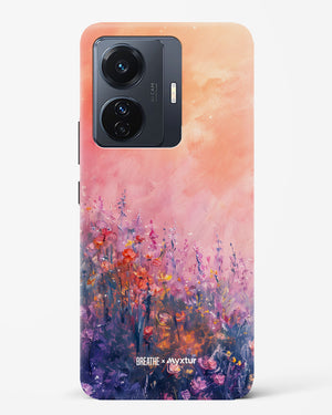 Brushed Flowers [BREATHE] Hard Case Phone Cover (Vivo)