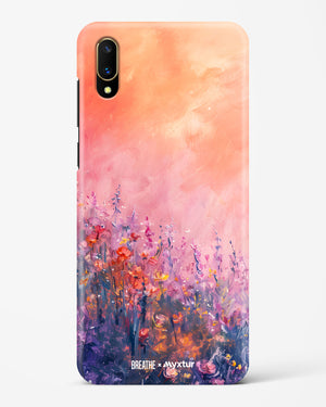 Brushed Flowers [BREATHE] Hard Case Phone Cover (Vivo)