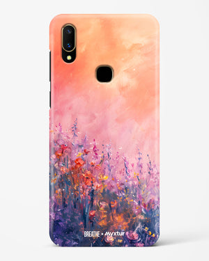 Brushed Flowers [BREATHE] Hard Case Phone Cover (Vivo)