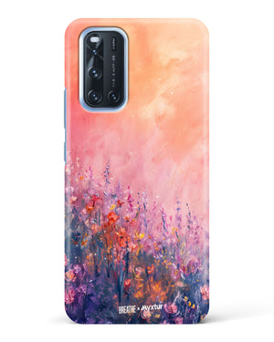 Brushed Flowers [BREATHE] Hard Case Phone Cover (Vivo)