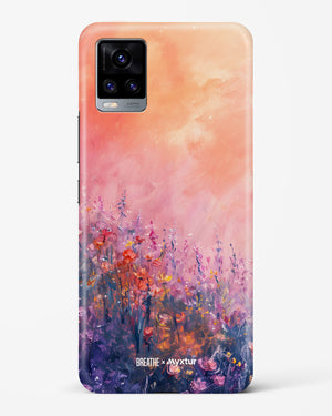 Brushed Flowers [BREATHE] Hard Case Phone Cover (Vivo)