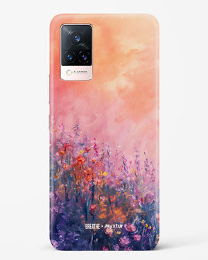Brushed Flowers [BREATHE] Hard Case Phone Cover (Vivo)