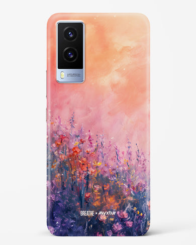 Brushed Flowers [BREATHE] Hard Case Phone Cover (Vivo)