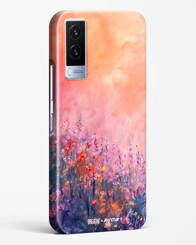 Brushed Flowers [BREATHE] Hard Case Phone Cover (Vivo)