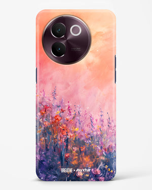 Brushed Flowers [BREATHE] Hard Case Phone Cover (Vivo)