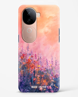 Brushed Flowers [BREATHE] Hard Case Phone Cover (Vivo)