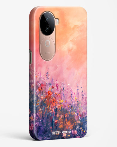 Brushed Flowers [BREATHE] Hard Case Phone Cover (Vivo)