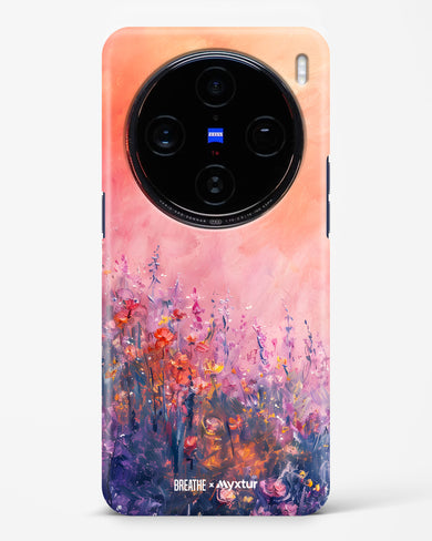 Brushed Flowers [BREATHE] Hard Case Phone Cover (Vivo)