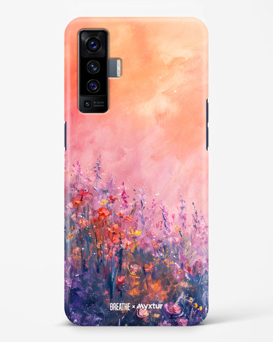Brushed Flowers [BREATHE] Hard Case Phone Cover (Vivo)