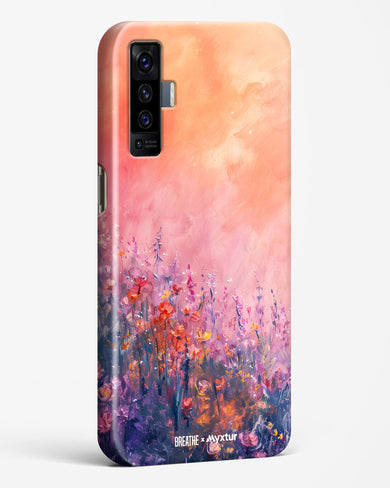 Brushed Flowers [BREATHE] Hard Case Phone Cover (Vivo)