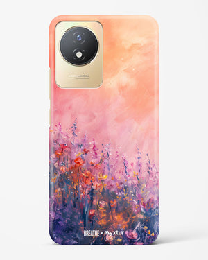 Brushed Flowers [BREATHE] Hard Case Phone Cover (Vivo)