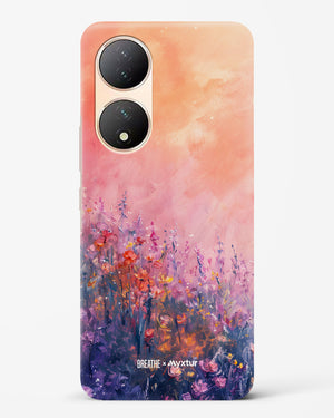 Brushed Flowers [BREATHE] Hard Case Phone Cover (Vivo)