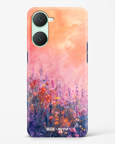 Brushed Flowers [BREATHE] Hard Case Phone Cover (Vivo)