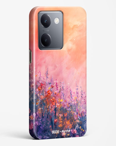 Brushed Flowers [BREATHE] Hard Case Phone Cover (Vivo)