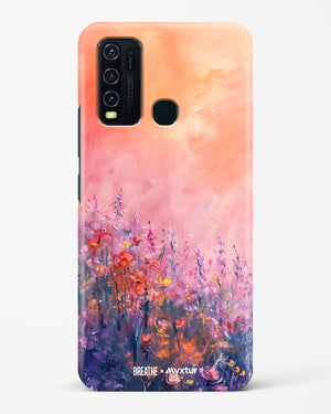 Brushed Flowers [BREATHE] Hard Case Phone Cover (Vivo)