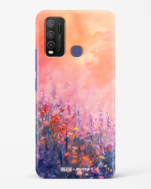 Brushed Flowers [BREATHE] Hard Case Phone Cover (Vivo)