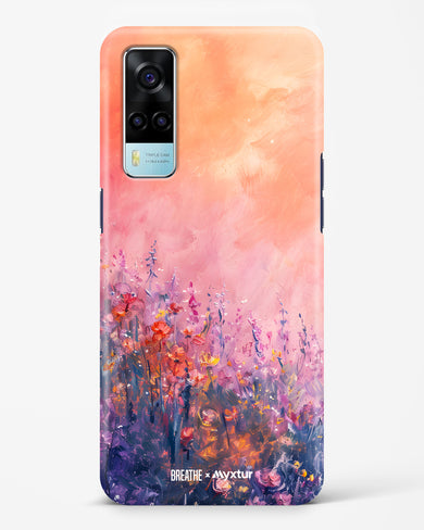 Brushed Flowers [BREATHE] Hard Case Phone Cover (Vivo)
