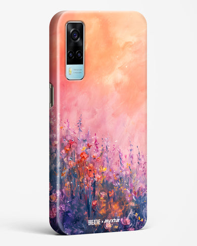 Brushed Flowers [BREATHE] Hard Case Phone Cover (Vivo)