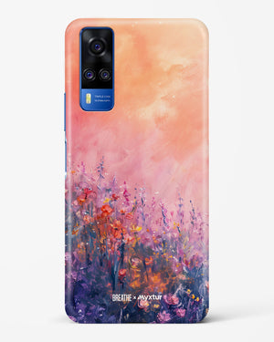 Brushed Flowers [BREATHE] Hard Case Phone Cover (Vivo)