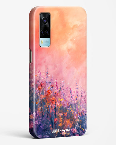 Brushed Flowers [BREATHE] Hard Case Phone Cover (Vivo)
