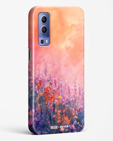 Brushed Flowers [BREATHE] Hard Case Phone Cover (Vivo)