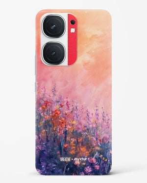 Brushed Flowers [BREATHE] Hard Case Phone Cover (Vivo)