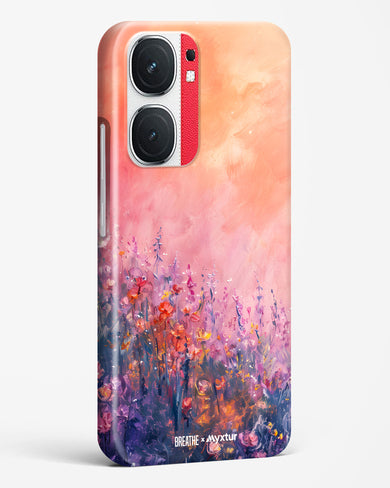Brushed Flowers [BREATHE] Hard Case Phone Cover (Vivo)